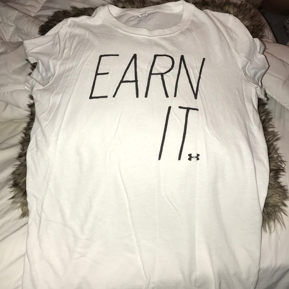 Earn it Under Armour Cotton Tee